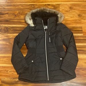 LAUNDRY BY DESIGN BLACK DOWN JACKET WOMENS SIZE MEDIUM